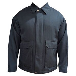 United Tokyo Japan Men's Sz 1 Dark Grey Contemporary Utility Jacket Waterproof